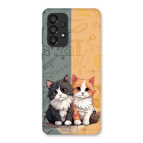 Cute Lovely Cats Back Case for Galaxy A33 5G