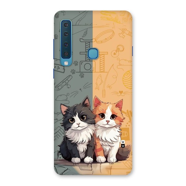 Cute Lovely Cats Back Case for Galaxy A9 (2018)