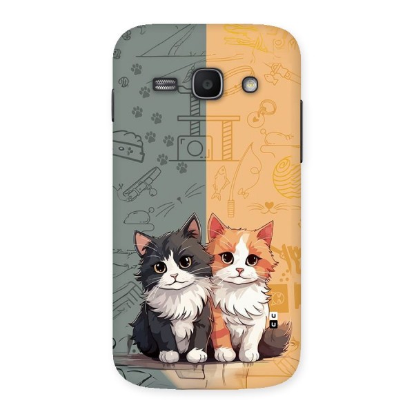Cute Lovely Cats Back Case for Galaxy Ace3