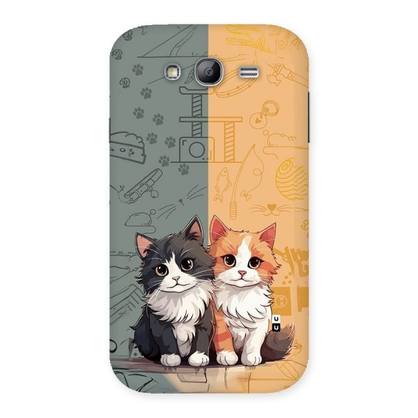 Cute Lovely Cats Back Case for Galaxy Grand Neo Plus