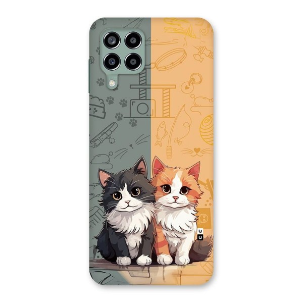 Cute Lovely Cats Back Case for Galaxy M33