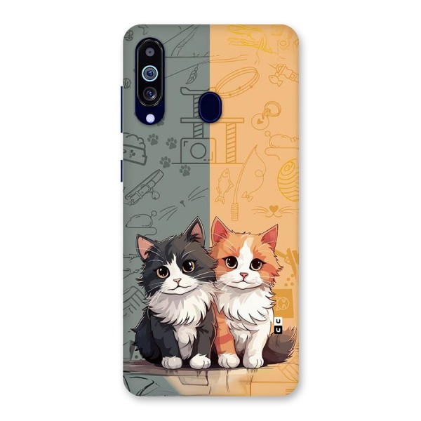 Cute Lovely Cats Back Case for Galaxy M40