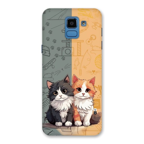 Cute Lovely Cats Back Case for Galaxy On6