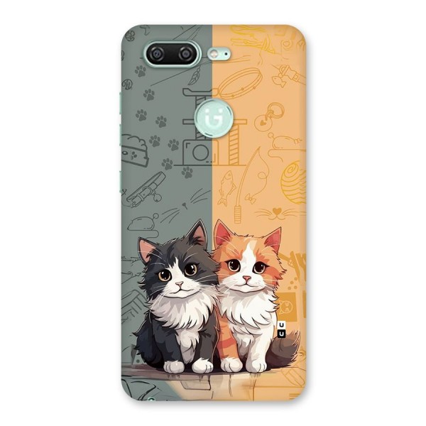 Cute Lovely Cats Back Case for Gionee S10