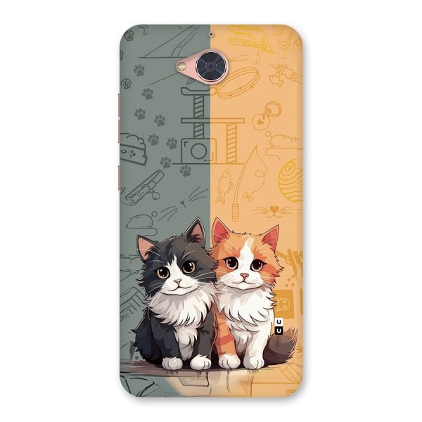 Cute Lovely Cats Back Case for Gionee S6 Pro