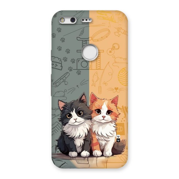 Cute Lovely Cats Back Case for Google Pixel