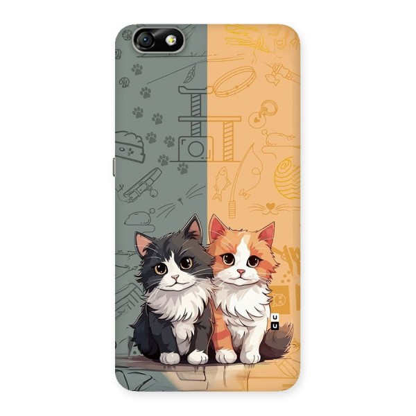 Cute Lovely Cats Back Case for Honor 4X