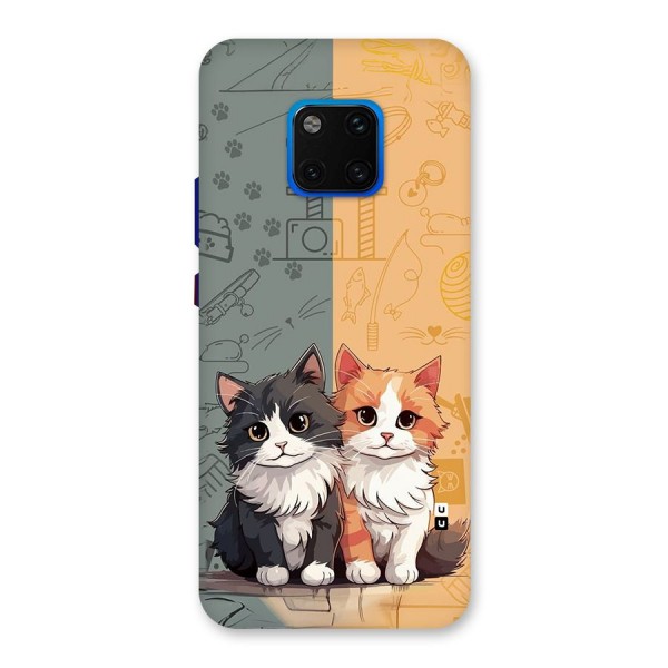 Cute Lovely Cats Back Case for Huawei Mate 20 Pro