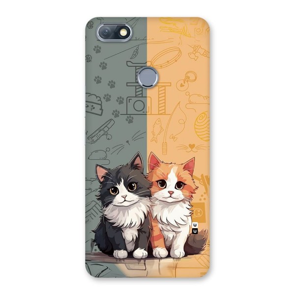 Cute Lovely Cats Back Case for Infinix Note 5