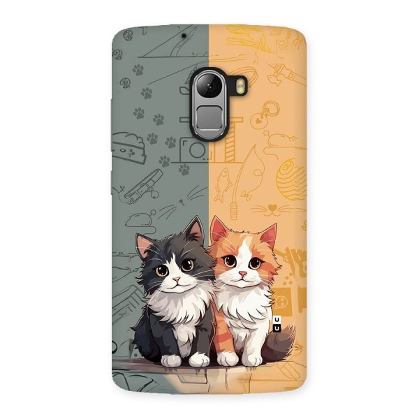 Cute Lovely Cats Back Case for Lenovo K4 Note
