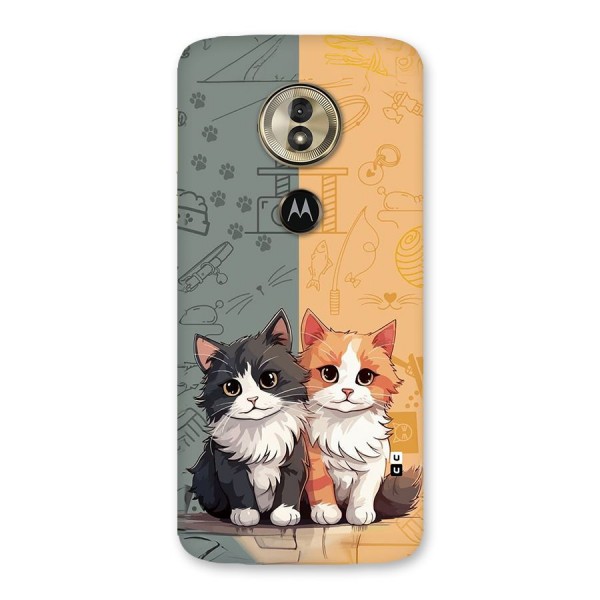 Cute Lovely Cats Back Case for Moto G6 Play