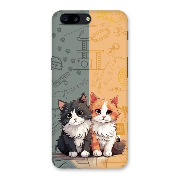 Cute Lovely Cats Back Case for OnePlus 5