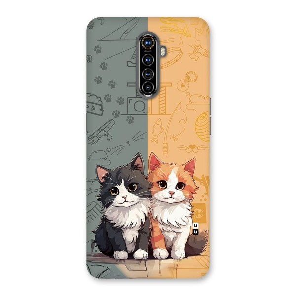 Cute Lovely Cats Back Case for Realme X2 Pro