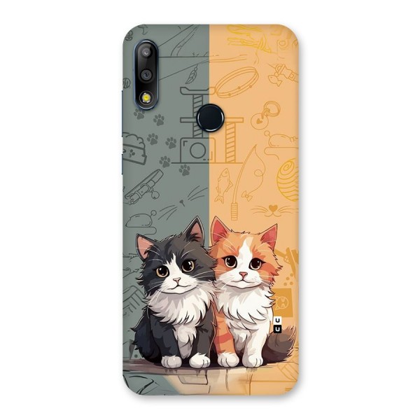 Cute Lovely Cats Back Case for Zenfone Max Pro M2