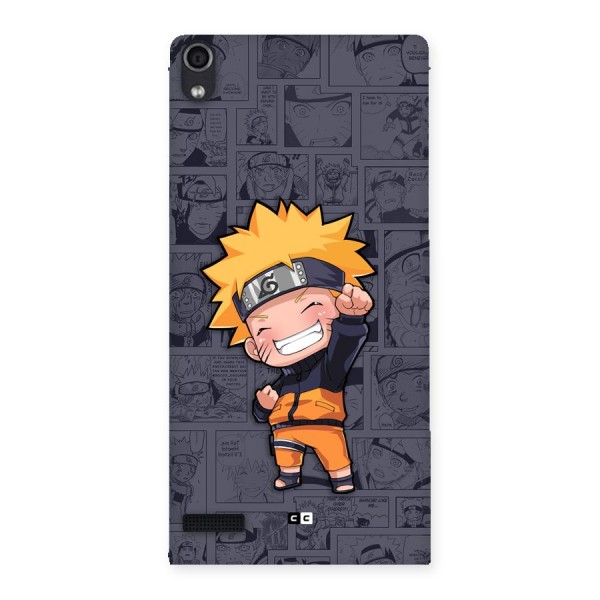 Cute Naruto Uzumaki Back Case for Ascend P6