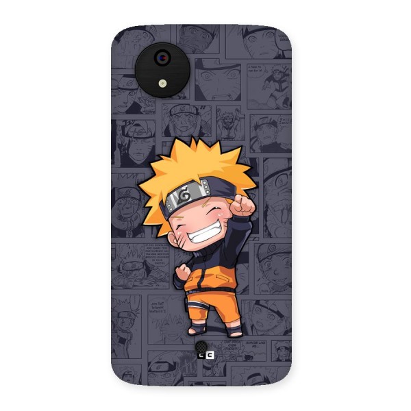 Cute Naruto Uzumaki Back Case for Canvas A1  AQ4501