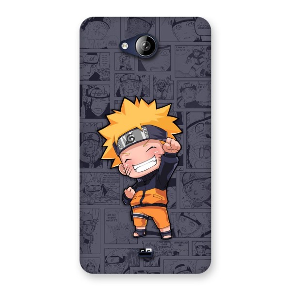 Cute Naruto Uzumaki Back Case for Canvas Play Q355