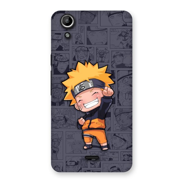 Cute Naruto Uzumaki Back Case for Canvas Selfie Lens Q345