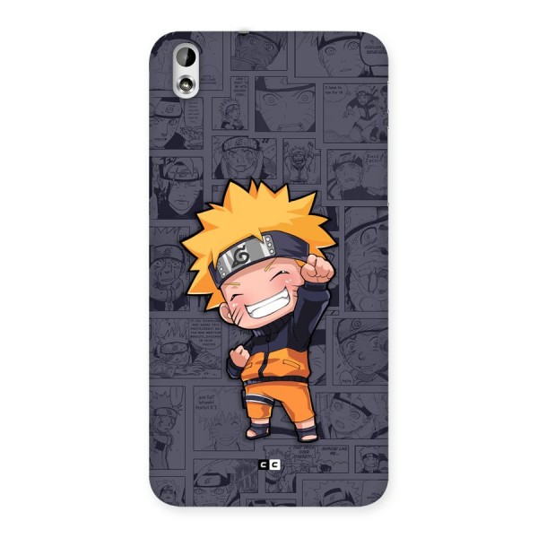 Cute Naruto Uzumaki Back Case for Desire 816