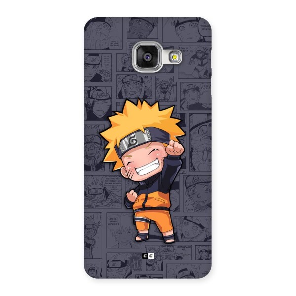 Cute Naruto Uzumaki Back Case for Galaxy A3 (2016)