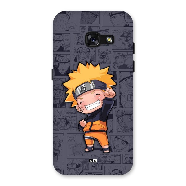 Cute Naruto Uzumaki Back Case for Galaxy A3 (2017)