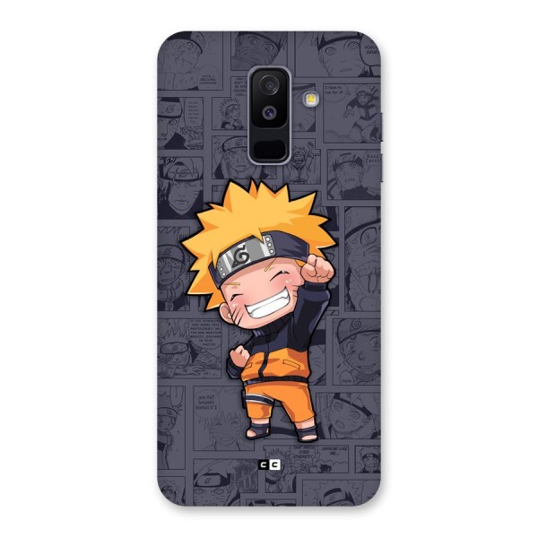 Cute Naruto Uzumaki Back Case for Galaxy A6 Plus
