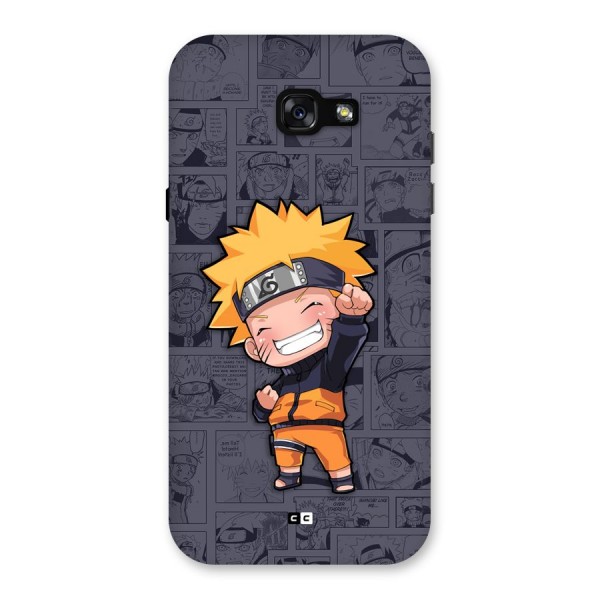 Cute Naruto Uzumaki Back Case for Galaxy A7 (2017)