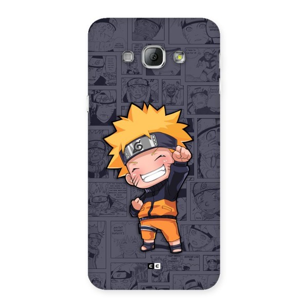 Cute Naruto Uzumaki Back Case for Galaxy A8