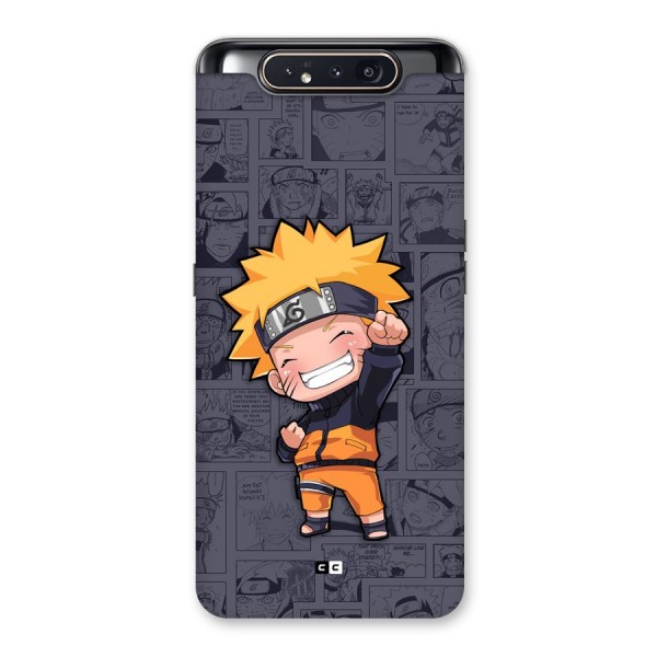 Cute Naruto Uzumaki Back Case for Galaxy A80