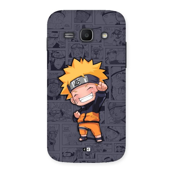Cute Naruto Uzumaki Back Case for Galaxy Ace3