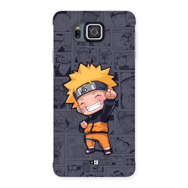 Cute Naruto Uzumaki Back Case for Galaxy Alpha