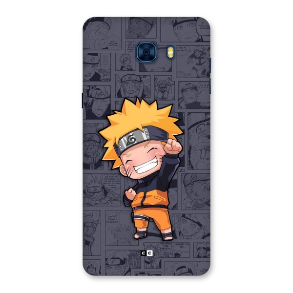 Cute Naruto Uzumaki Back Case for Galaxy C7 Pro