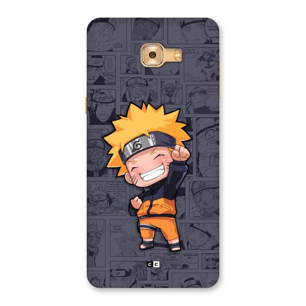 Cute Naruto Uzumaki Back Case for Galaxy C9 Pro