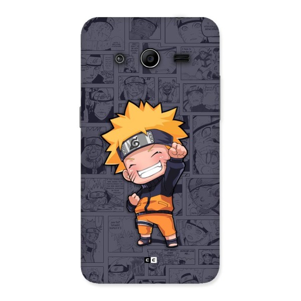 Cute Naruto Uzumaki Back Case for Galaxy Core 2