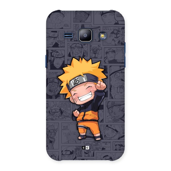 Cute Naruto Uzumaki Back Case for Galaxy J1