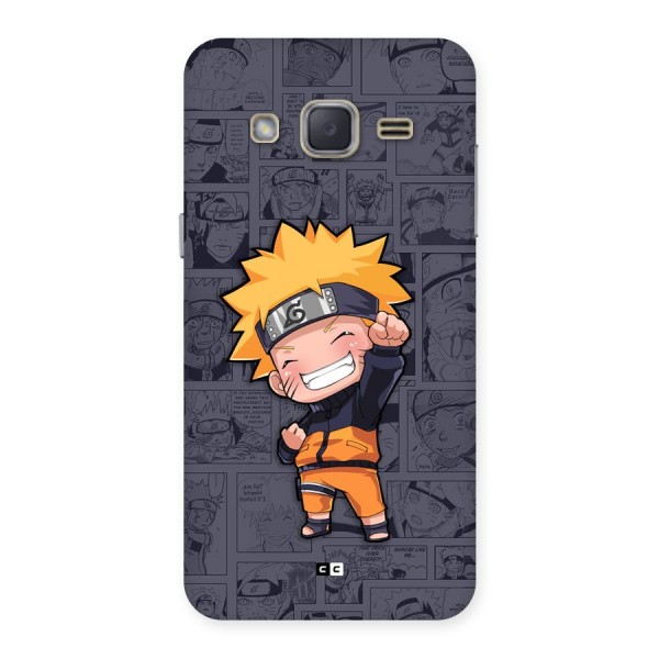 Cute Naruto Uzumaki Back Case for Galaxy J2