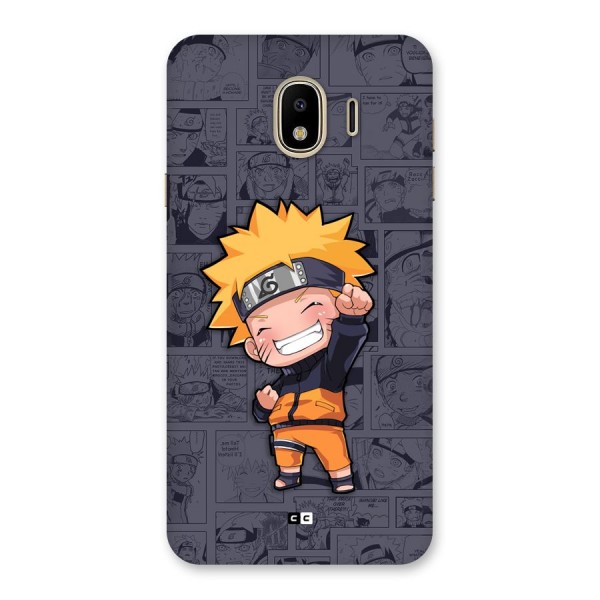 Cute Naruto Uzumaki Back Case for Galaxy J4