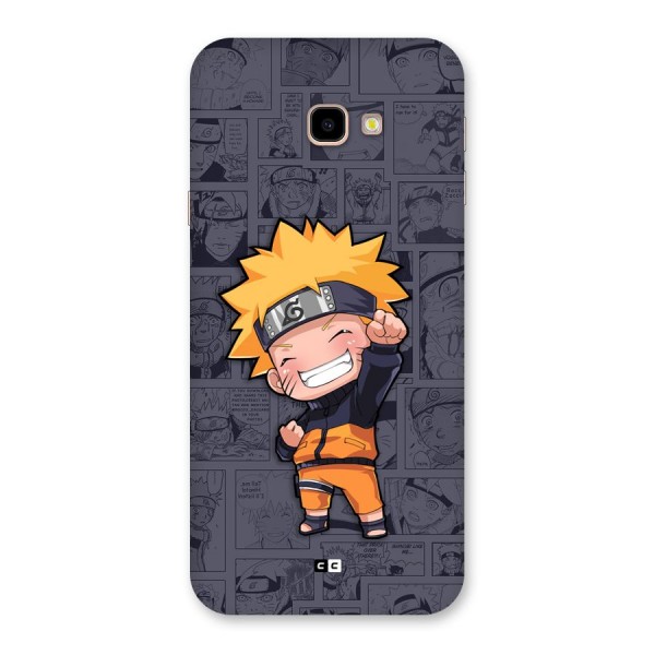 Cute Naruto Uzumaki Back Case for Galaxy J4 Plus