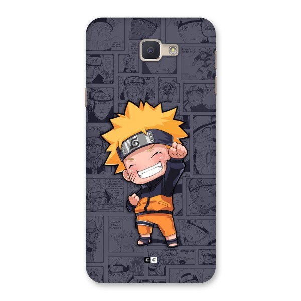 Cute Naruto Uzumaki Back Case for Galaxy J5 Prime