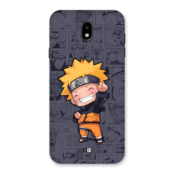 Cute Naruto Uzumaki Back Case for Galaxy J7 Pro