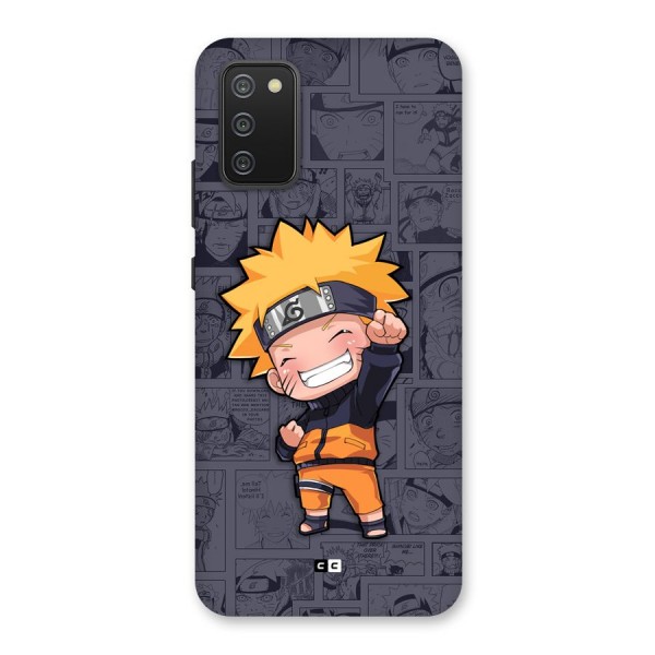 Cute Naruto Uzumaki Back Case for Galaxy M02s