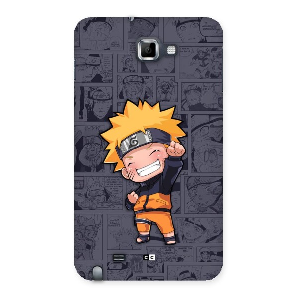 Cute Naruto Uzumaki Back Case for Galaxy Note
