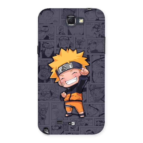 Cute Naruto Uzumaki Back Case for Galaxy Note 2