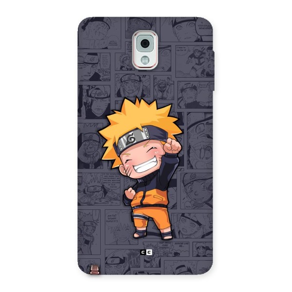 Cute Naruto Uzumaki Back Case for Galaxy Note 3
