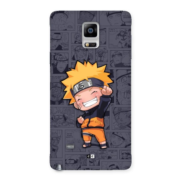 Cute Naruto Uzumaki Back Case for Galaxy Note 4