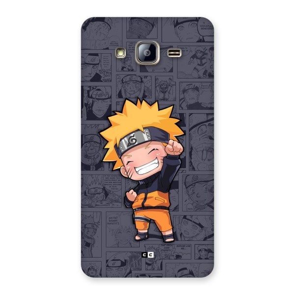 Cute Naruto Uzumaki Back Case for Galaxy On5