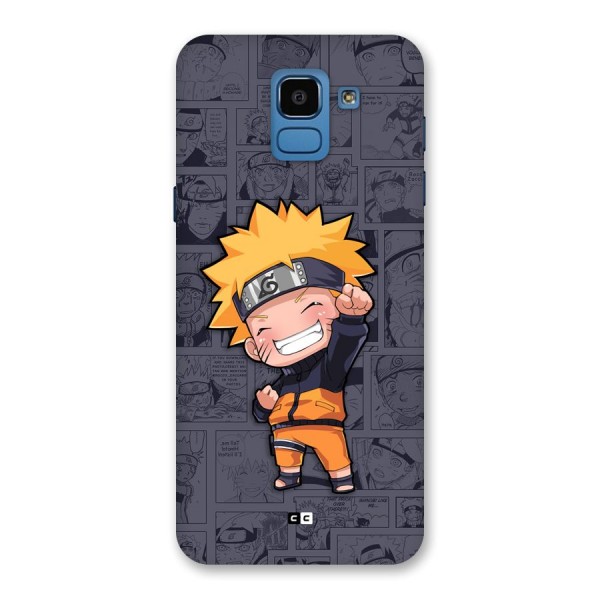 Cute Naruto Uzumaki Back Case for Galaxy On6