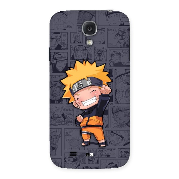 Cute Naruto Uzumaki Back Case for Galaxy S4