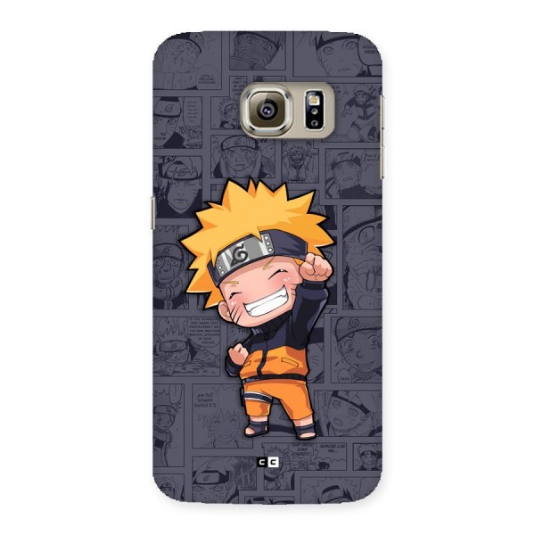 Cute Naruto Uzumaki Back Case for Galaxy S6 edge