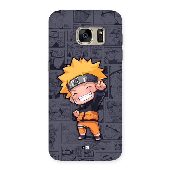 Cute Naruto Uzumaki Back Case for Galaxy S7